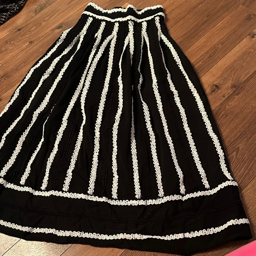 Maje Jamais Jaquard Knit Skirt. - Picture 2 of 8